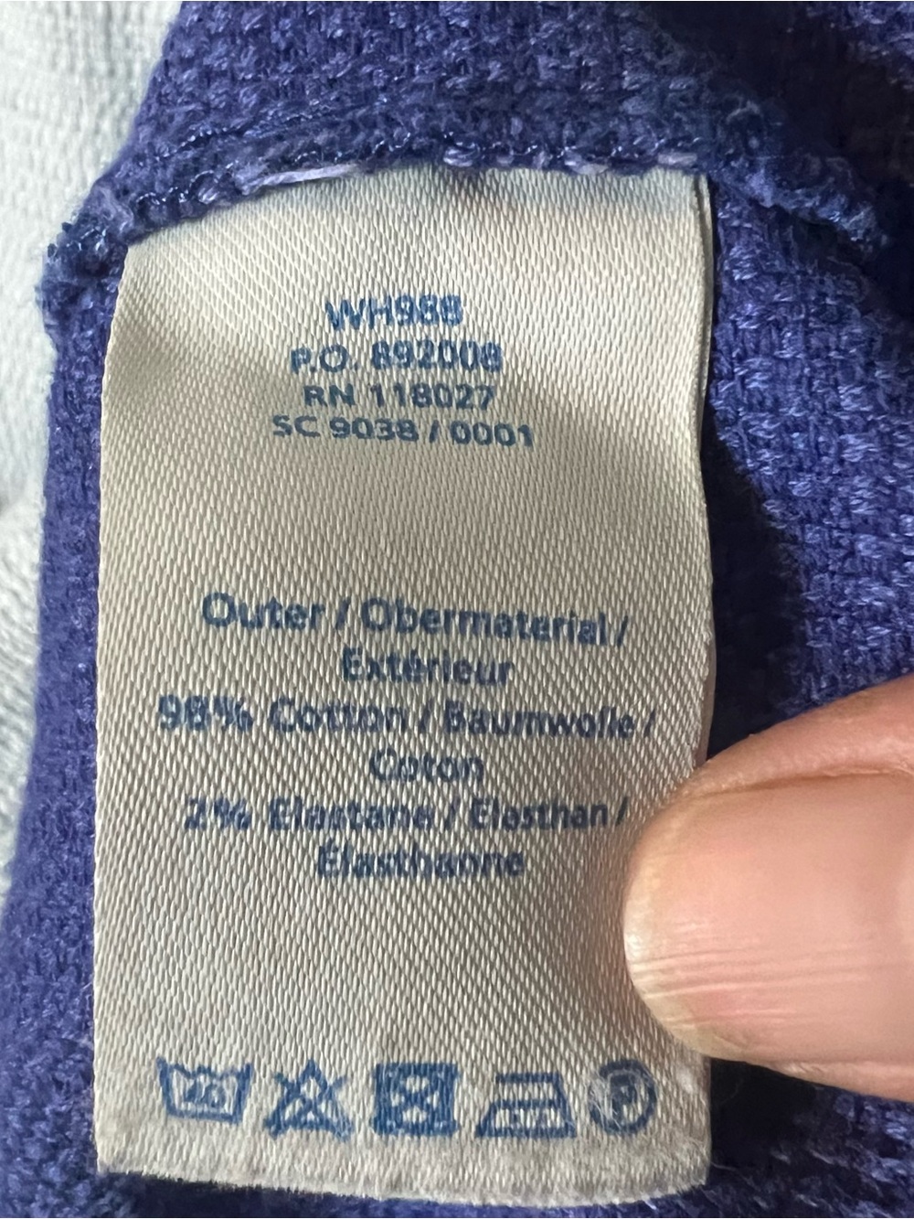 Boden Pippa Colorblock Textured Tunic Shift Dress Navy White Grey Sz. 8L - Picture 6 of 7